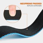 Personalized Reflective Dog Collars,Custom Engraved Stainless Steel Name Plate ID Collar Padded Pet Collar 4 Adjustable Sizes X-Small Small Medium Large (Black ID Tag)