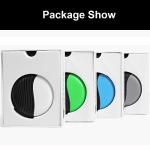 Retractable Hands Free Dog Leash, 360° Tangle-Free Heavy Duty Wrist Dog Walking Leash with 8.2 ft strong Cord and Reflective Nylon Tape, One Button Brake, Pause, Lock for Small Dog or Cat up to 55 lbs