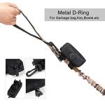 OEBEESA Tactical Dog Collar Adjustable Military Collar: - Nylon K9 Collars with Handle and Heavy Duty Metal Buckle for Medium and Large Dogs with 3 Patches and Airtag Case Holder (XL, Camo-Set)