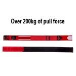 Comfluxe AirTag Dog Collar, 2" Wide Tactical Military Dog Collar with AirTag Holder & 3 Pet Patches, Soft Padded Reflective Waterproof Nylon Collar with Metal Buckle for Large Dogs (Black, L)