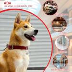 2 Pack Double-Sided ESA Dog ID Tags