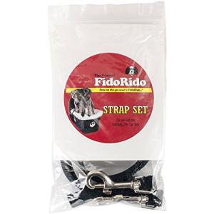 FidoRido Dog Car Seat Strap and Buckle Replacement Set - Safety Restraint System for Pet Booster Seat, Dog Seatbelt Harness, Car Accessories and Travel Essentials