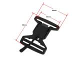 Magnetic Quick Release Buckle 2 Pack, [1"/1.5"/2"] Heavy Duty Snap Buckle for Tent Strap Lock, Backpack, Luggage, Pet Collar Replacement Accessories (50mm (for 2" Web))