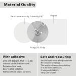 Timeskey 50pcs NFC Stickers - NTAG215 Tag, Compatible with iPhone and NFC Enabled Phones