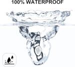 WhoseID QR Code Dog Tag with NFC, Personalized Pet ID Tag, Silicone Dog ID Tag, Modifiable Pet Online Profile, Multiple Emergency Contact, Scan QR Code Send GPS Location Email (Small, Navy Blue)