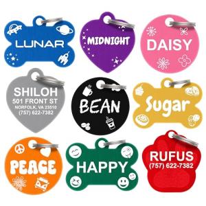 Personalized Pet ID Tag for Dogs and Cats