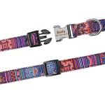 Moonpet Personalized Custom Customized Dog Collars with Leash Air/tag Holder Case Set with Engraved ID Name Plate Phone Number for Puppy X-Small Small Medium Large X-Large Boy Girl Dogs