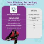 Joyride Harness Basic Essential Dog Harness 1.0 - Small, Medium, Large Dogs, No-Pull Pet Vest with 3 Side Rings for Leash Placement, Adjustable for Training (Red Rush, XS)