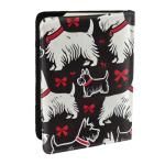Scottie Dog Leather RFID Passport Holder Wallet