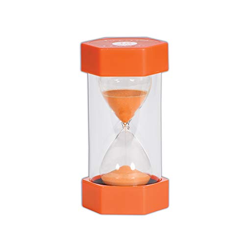 TickiT Large 10-Min Sand Timer: Orange, 70mm Diameter