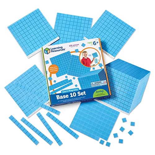 Learning Resources Giant Magnetic Base Ten Demonstration Set by Learning Resources