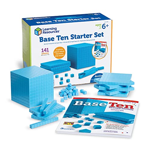 Learning Resources Grooved Plastic Base Ten Starter Set from Learning Resources