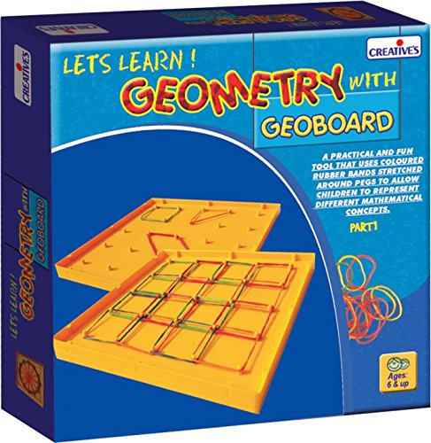 CREATIVE EDUCATIONAL Creative School Geometry with Geoboard from Creative Educational