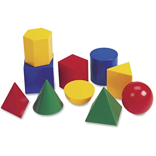 Learning Resources Large Geosolids Plastic Shapes from Learning Resources