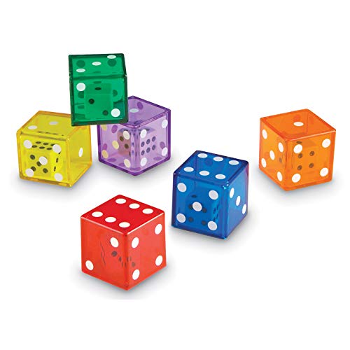 Learning Resources Jumbo Dice in Dice - Set of 12 by Learning Resources (UK Direct Account)