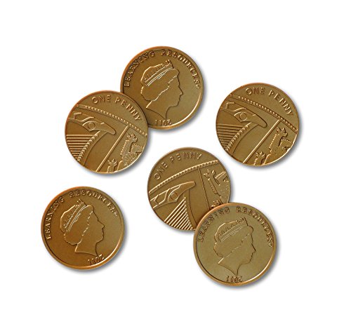 Learning Resources One Pence Coins, Set of 100 by Learning Resources