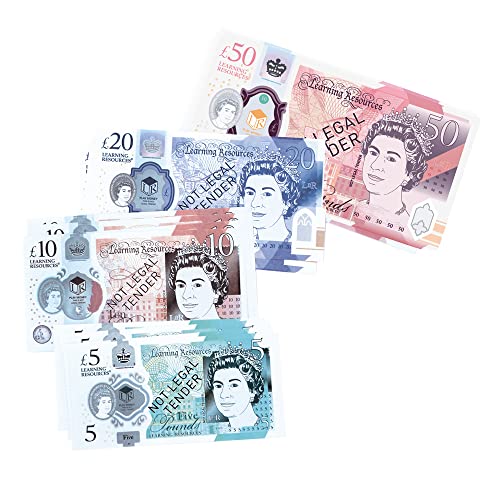 Learning Resources UK MONEY SET (50 NOTES) from Learning Resources (UK Direct Account)