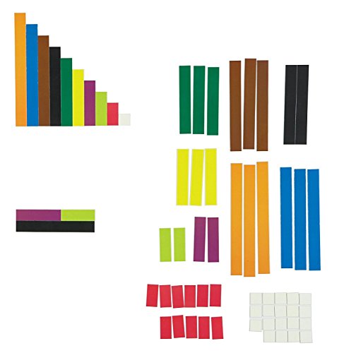 Learning Resources Giant Magnetic Cuisenaire Rods Demonstration Set by Learning Resources