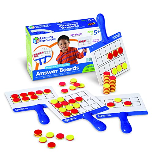 Learning Resources Magnetic Ten- Frame Answer Boards from Learning Resources Ltd