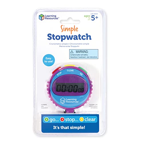 Learning Resources Simple Stopwatch from Learning Resources