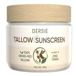 Beef Tallow Sunscreen with Zinc Oxide Protection