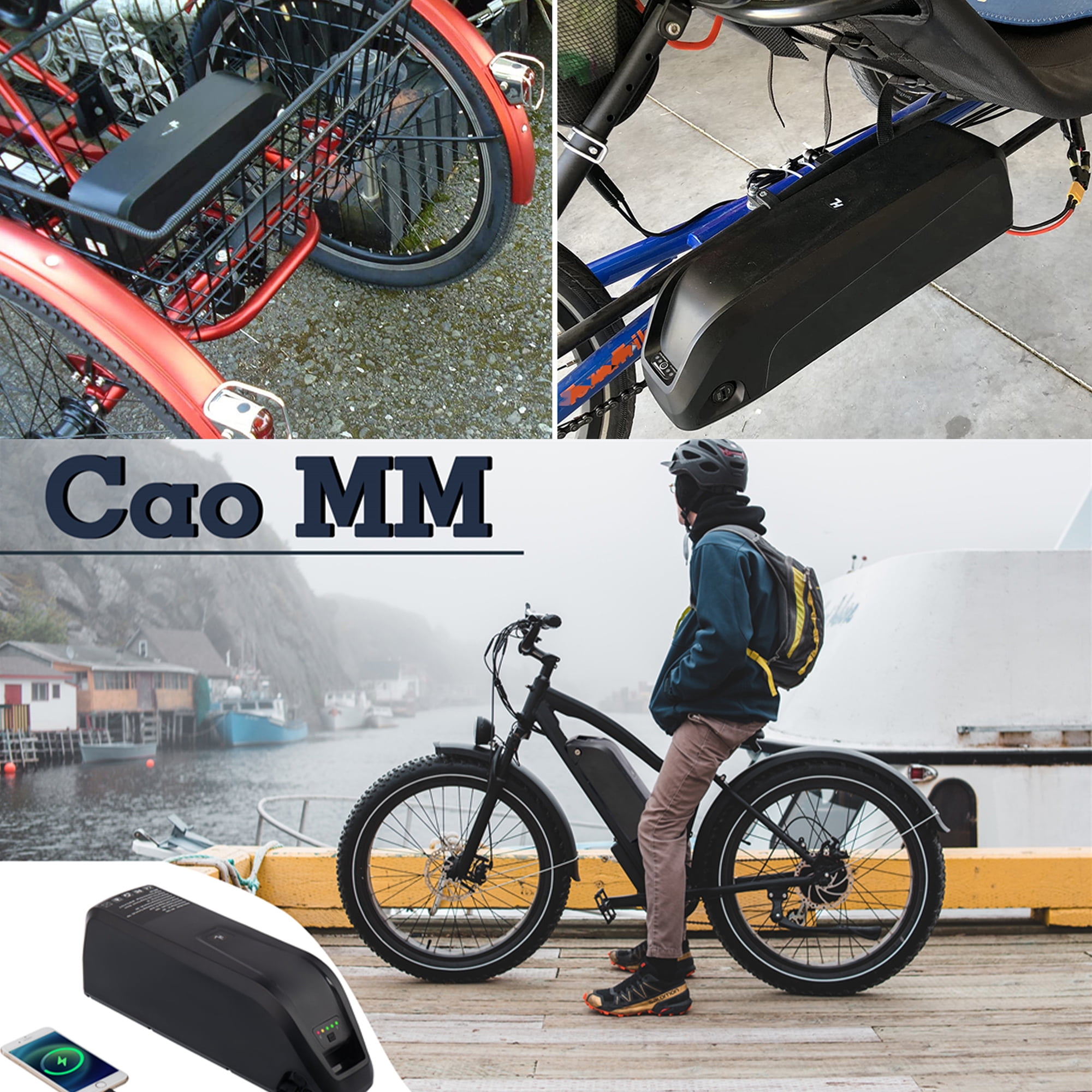 CAO MM 48V 15Ah Lithium Ebike Battery