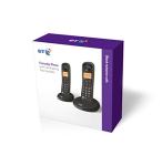 Elegant Twin Handset Cordless Home Phone Set