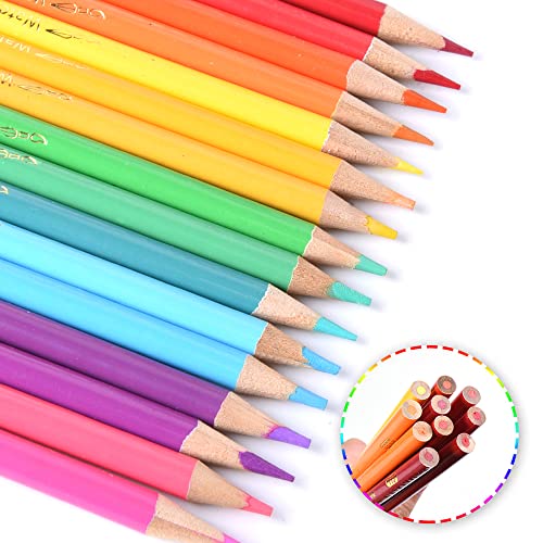 72 Watercolor Pencils Set for Adult Coloring