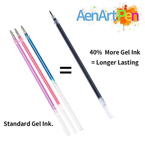 30-Color Gel Pen Set for Adult Coloring