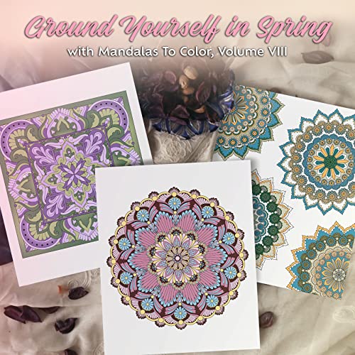 ColorIt Mandalas Volume VIII: 50 Floral & Geometric Designs