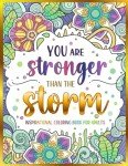 Inspirational Adult Coloring Book with 50 Quotes