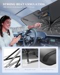 Mazda 3 2019-2025 Portable Windshield Sunshade Umbrella