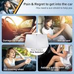 EcoNour Windshield Sunshade – Protects Dashboard from Fading