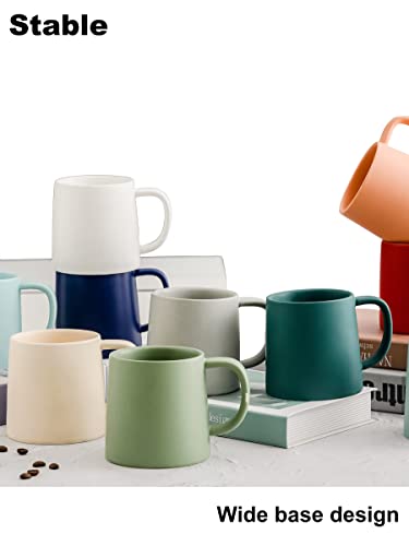 T-WARE Set of 2 Beige Ceramic Coffee Mugs