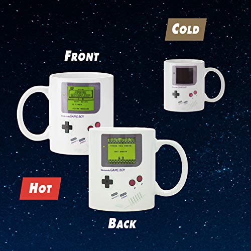Gameboy Heat Changing Coffee Mug for Gamers
