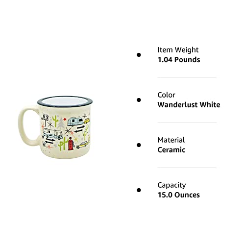 CAMP Casual Wanderlust White Coffee Mug