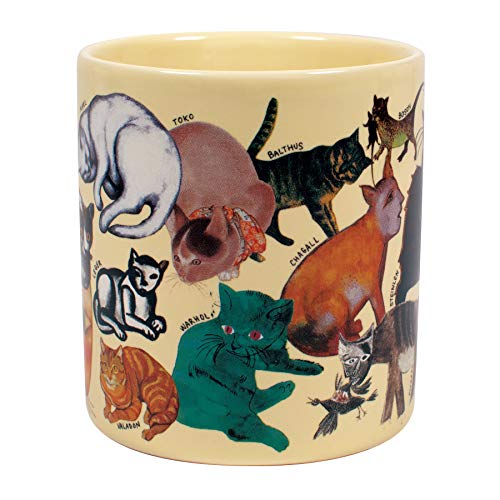 Cat Art Mug - Famous Kitten Illustrations