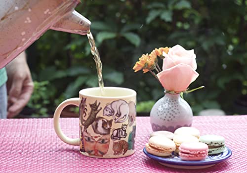 Cat Art Mug - Famous Kitten Illustrations