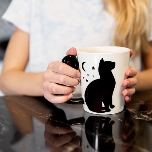Moon Cat Color-Changing Mug for Cat Lovers