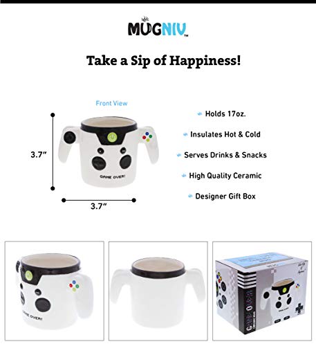 Game Over Controller Novelty Coffee Mug