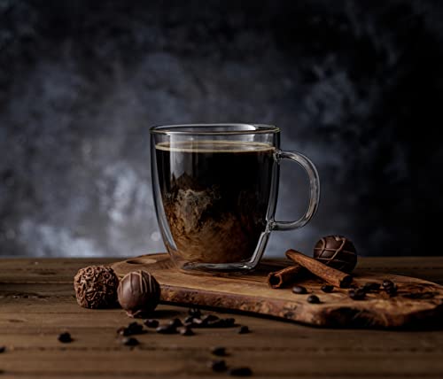 JoyJolt Double Wall Insulated Coffee Mugs - Set of 2