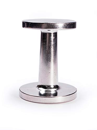 Dual-Sided Coffee Espresso Tamper - Steel & Aluminum