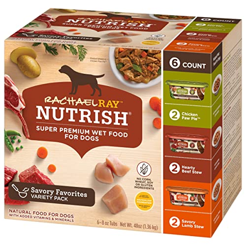 Rachael Ray Nutrish Savory Favorites Dog Food 6-Pack