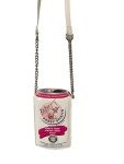Betsey Johnson Glam Faux Leather Cocktail Crossbody Bag