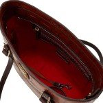 Denison Shopper Tote in Cognac by Dooney & Bourke
