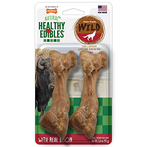 Nylabone Wild Bison All-Natural Dog Treats