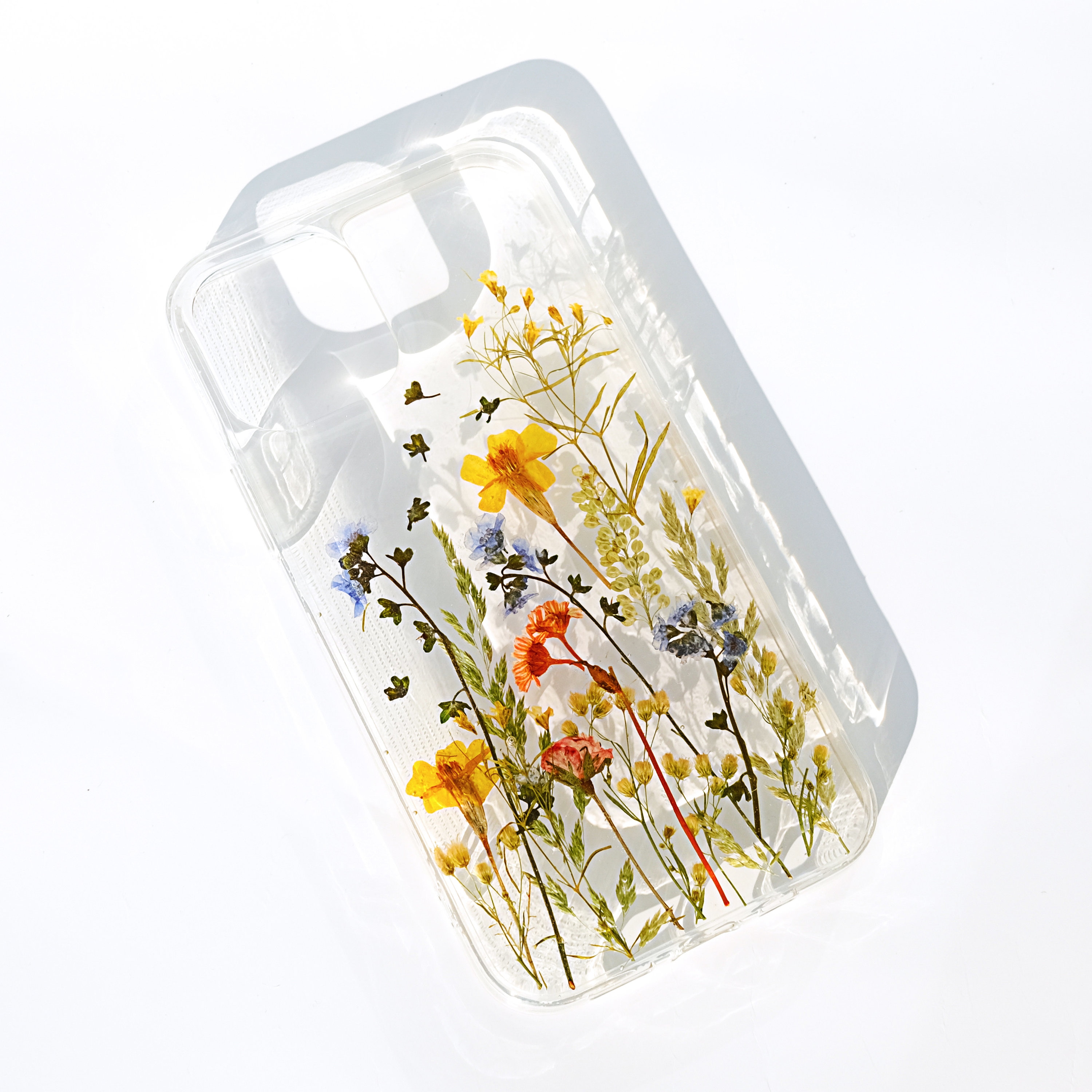 Pressed Flower Case for iPhone and Samsung Galaxy