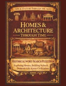 Homes & Architecture Word Search Puzzle Book