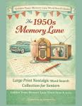1950s Memory Lane Large Print Word Search