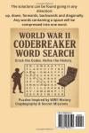 WWII Codebreaker Word Search Puzzle Book for Adults
